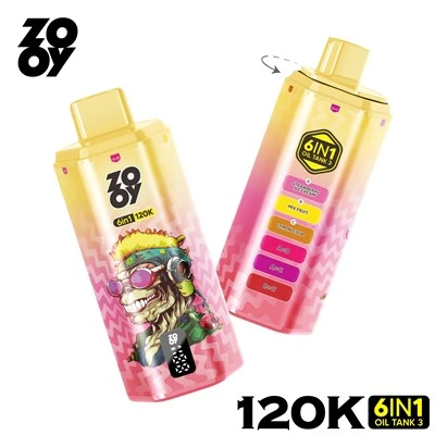 Електронна сигарета ZOOY 6 IN 1 FLAVORS 120K